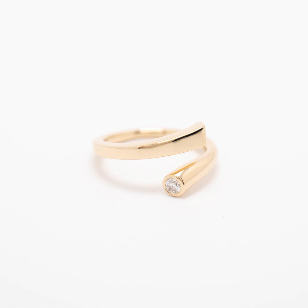 This to That Diamond Bypass Ring image 3
