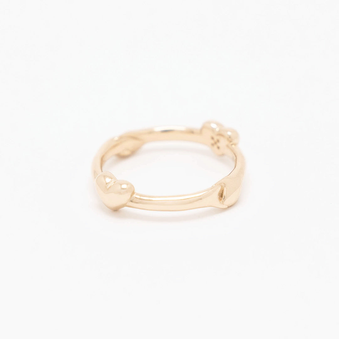 Hug Ring | Yellow Gold image 3