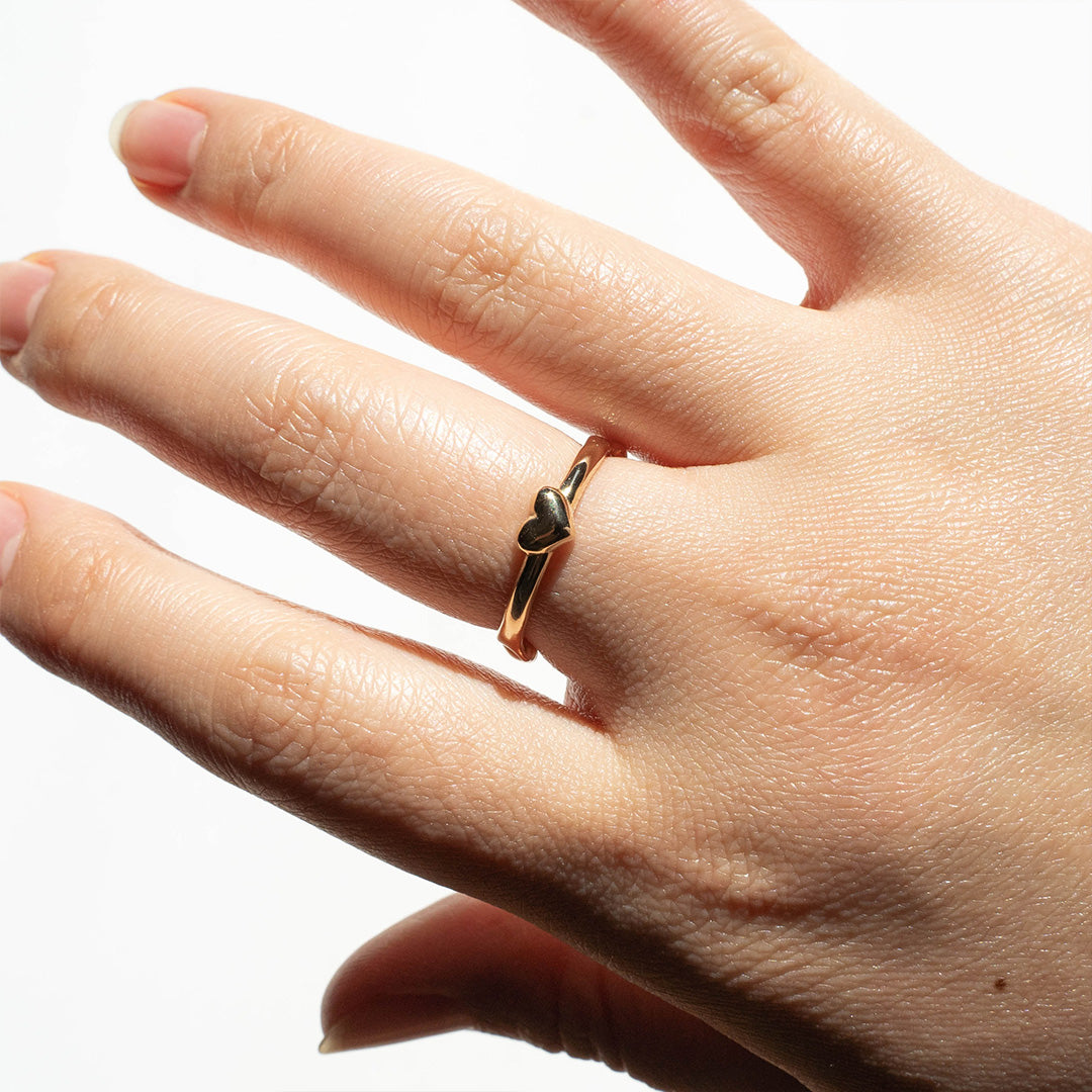 Hug Ring | Yellow Gold image 1